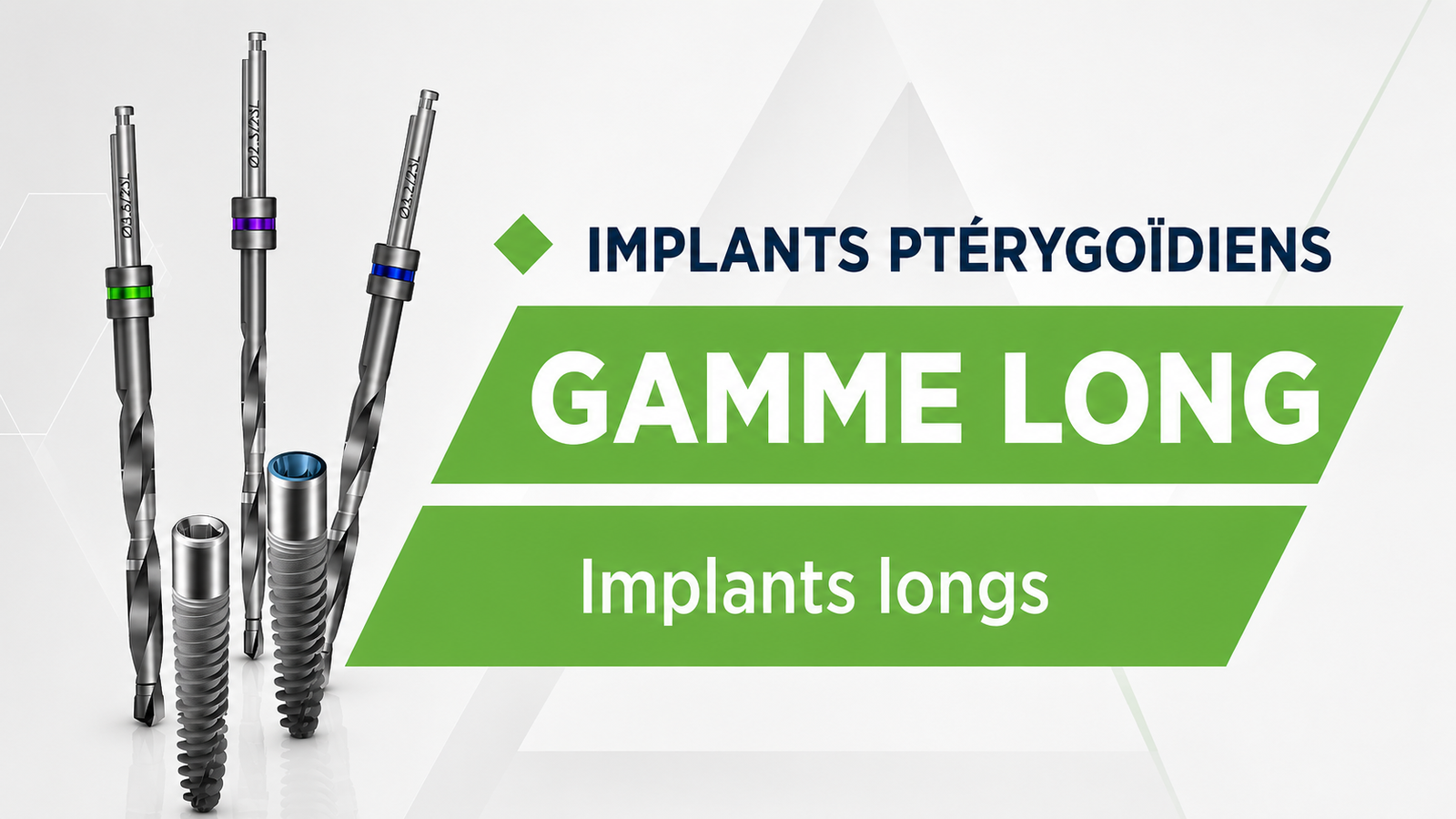 Implants zygomatiques - Gamme zygomatique